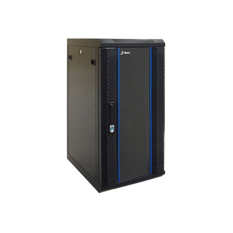 10 inch 15U Patchkast met glazen deur 370X450X770mm (BxDxH)