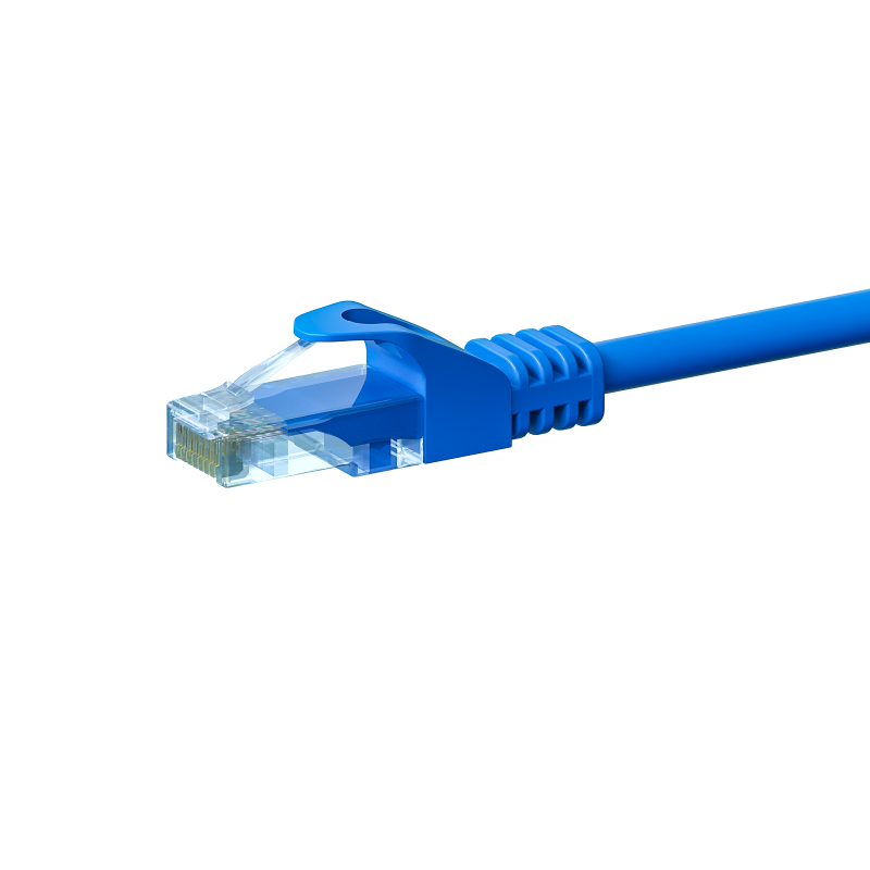 UTP CAT5e patchkabel 2m blauw - 100% koper