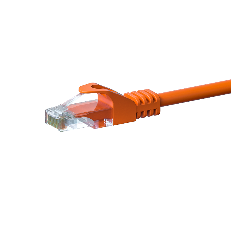 UTP CAT5e patchkabel 7m oranje - 100% koper