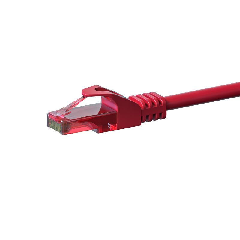 UTP CAT6 patchkabel 5m rood - 100% koper