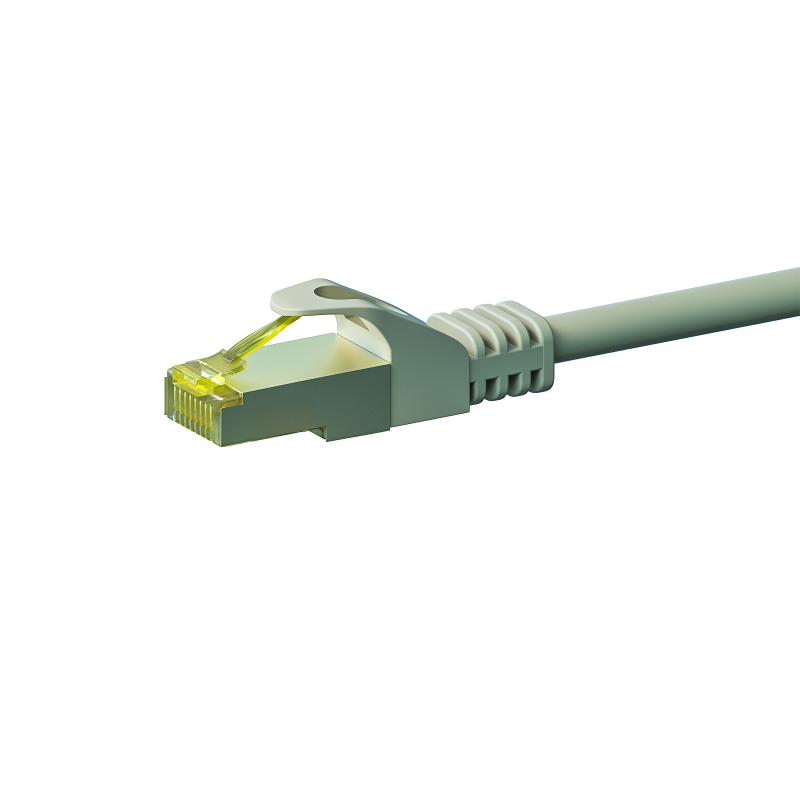 Cat7 S/FTP (PIMF) patchkabel 0,25m grijs