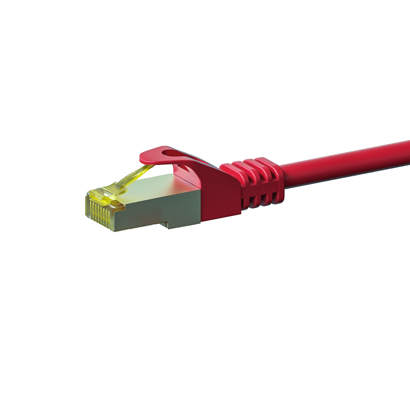 Cat7 S/FTP (PIMF) patchkabel 30m rood