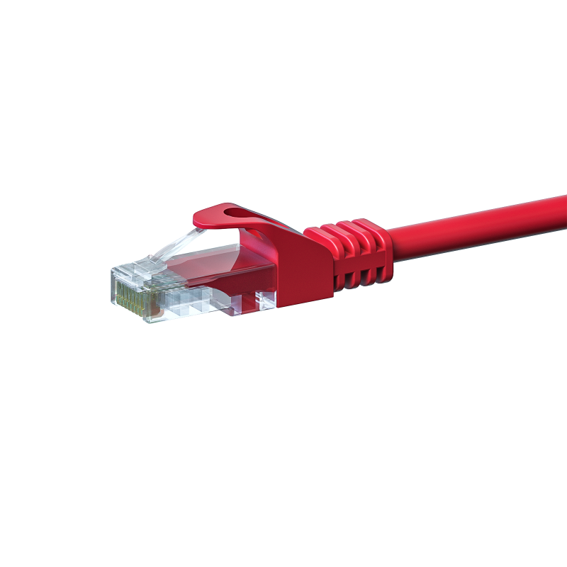 CAT5e patchkabel 10m rood - CCA