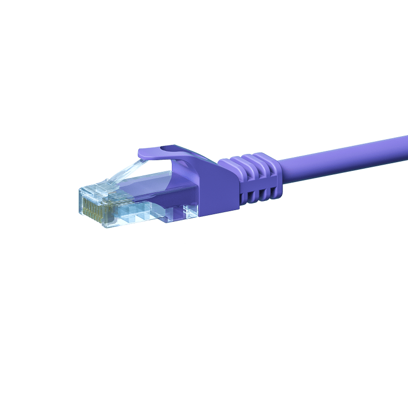 CAT5e patchkabel 10m paars - CCA