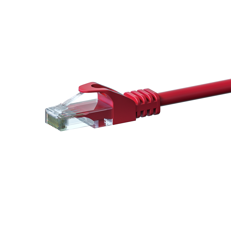 CAT6 patchkabel 1m rood - CCA