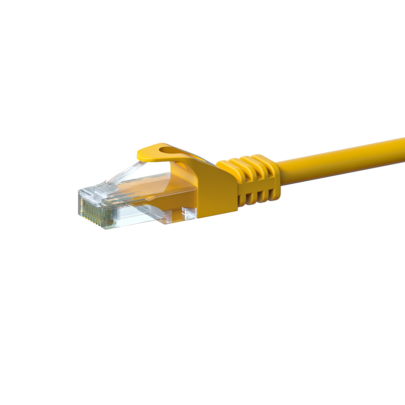 CAT6 patchkabel 3m geel - CCA