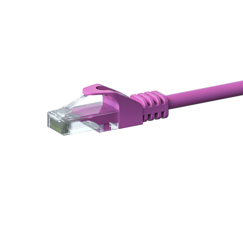 CAT6 patchkabel 7,5m roze - CCA