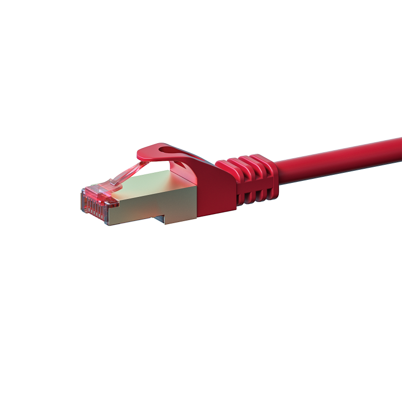 CAT6 S/FTP (PIMF) patchkabel 1m rood 