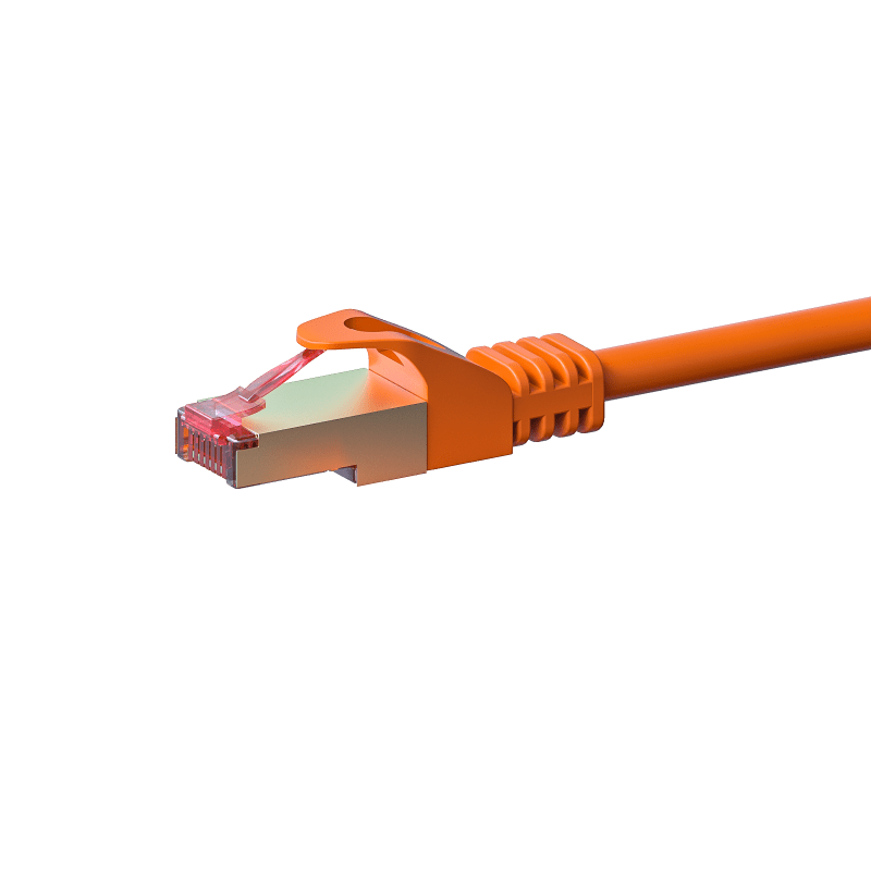 CAT6 S/FTP (PIMF) patchkabel 30m oranje 